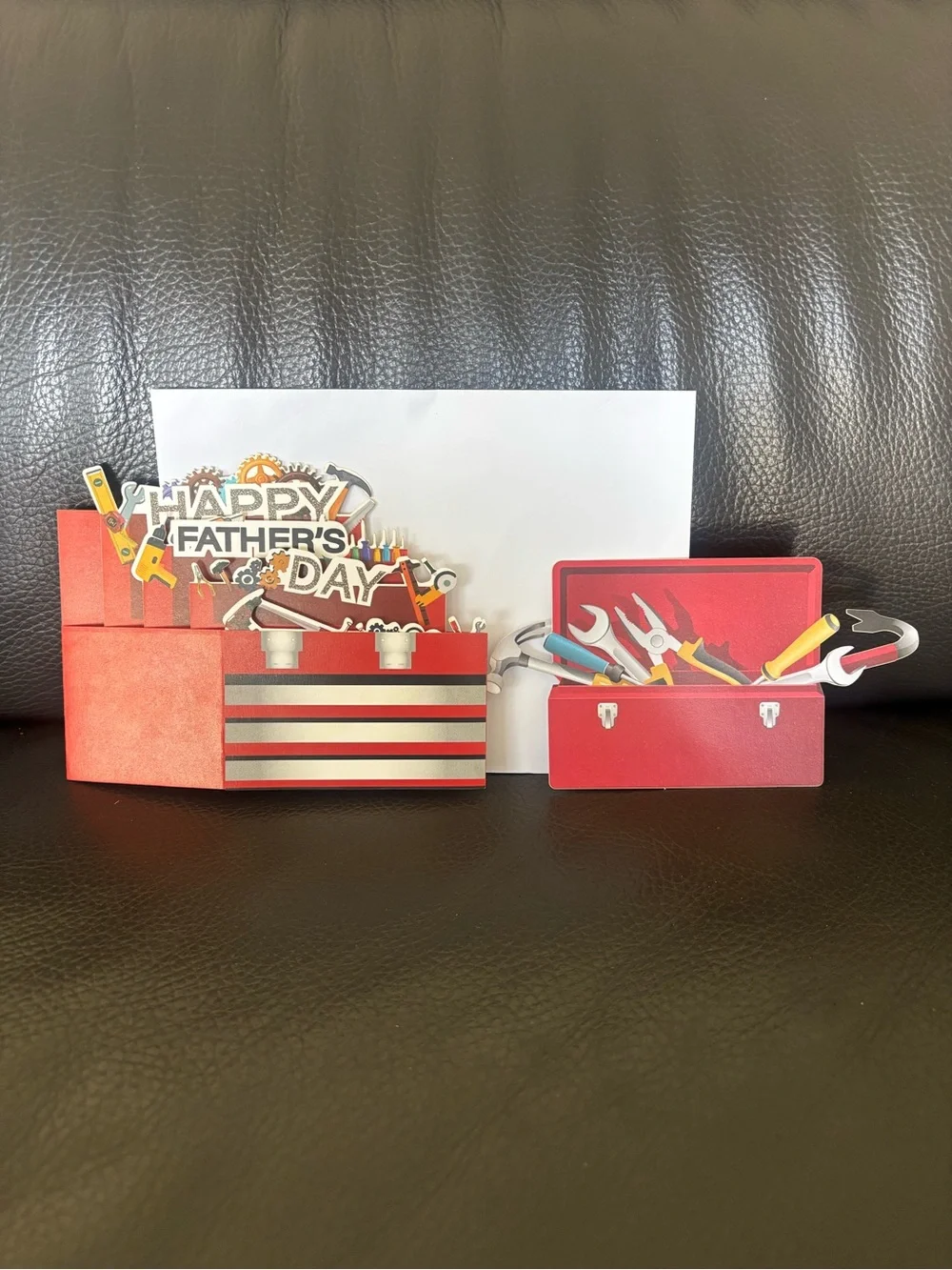 RESERVED for shakduke Father's Day Toolbox Pop Up Card - Picture 3 of 7